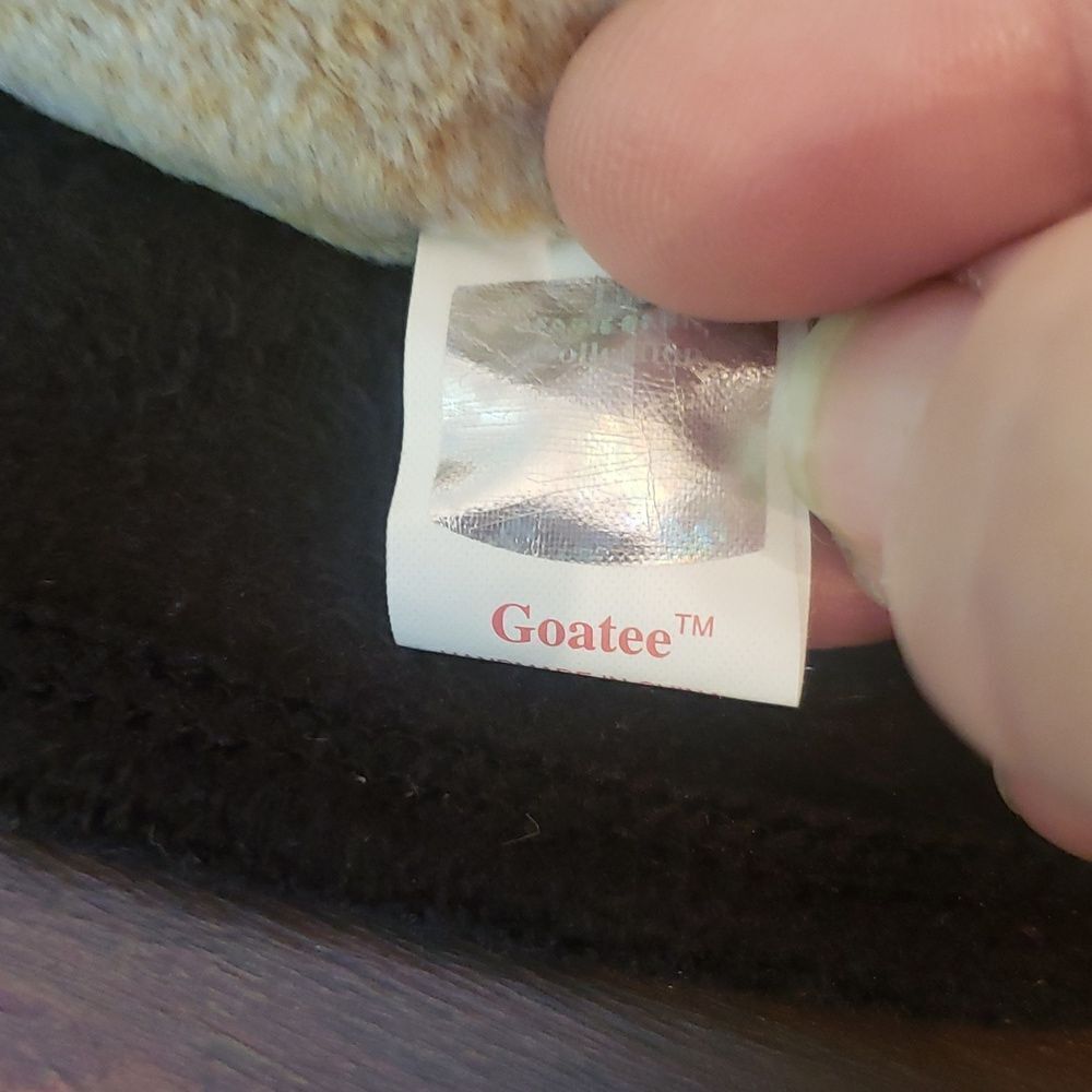 Vintage 1999 Ty Beanie Baby GOATEE the Goat - Picture 3 of 8